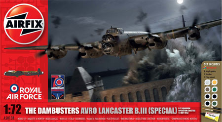 Byggmodell - Dambuster Lancaster Gift Set - 1:72
