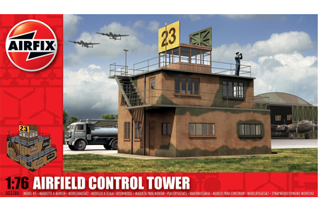 Bild p� RAF Control Tower - 1:76 - Airfix
