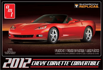 Bild p� Byggmodell bil - Corvette convertible 2012 - 1:25 - AMT