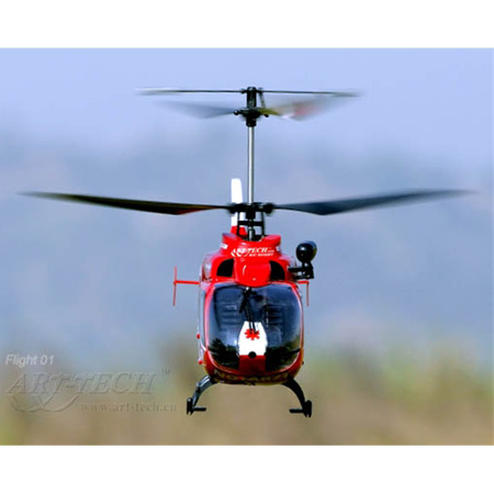 Thumbnail 711 f�r Radiostyrd helikopter - Arttech EC-135 - 2,4Ghz - 4ch - RTF