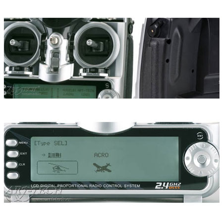 Thumbnail 734 f�r S&auml;ndare - 9-kanals s&auml;ndare - Arttech EFLY-9D 2.4GHz - inkl. mott.