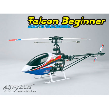 Radiostyrd Radiostyrd helikopter, Arttech Falcon Beginner 400, 6ch