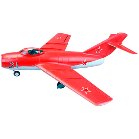 Bild p� Flygplan - Arttech Mig 15 BL 2,4GHz - 4ch - Borstl&ouml;st paket - RTF