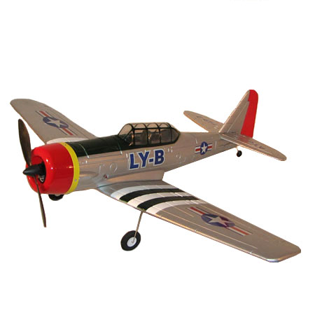 Flygplan - AT6 Texan BL 2,4Ghz - 4ch - Borstlöst paket - RTF