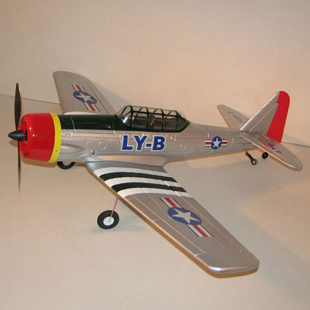 Flygplan - AT6 Texan BL 2,4Ghz - 4ch - Borstlöst paket - RTF