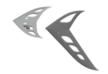 Bild p� Arttech Falcon FBL Stabibilizer and vert Stabibilizer