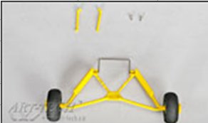 Bild p� Arttech Tiger Moth Landing gear set