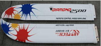 Bild p� Arttech Diamond Glider - Main Wing set