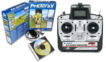 Bild p� E-fly 100C 8ch Phoenix RC Paket med Arttech E-fly 100C