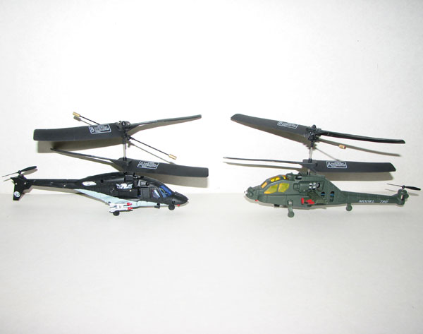 RC Radiostyrt Action attack 3d helikopter - Reservdelshelikopter