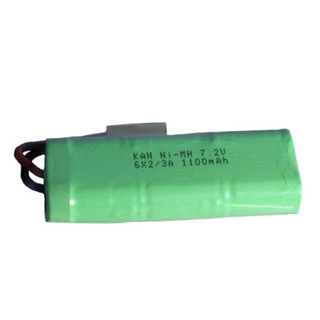 Bild p� Batteripack NiMH - Batteri 7,2V 1100mAh - HBX - Stadiumtruck mfl.