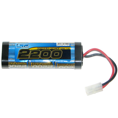 RC Radiostyrt Batteri - 7,2V 2200mAh NiMH - LRP