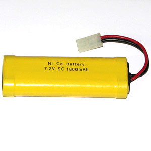 RC Radiostyrt Batteripack NiCD - Batteri 7,2V 1800mAh - DH