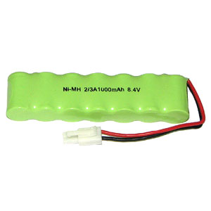 Bild p� Batteripack NiMH - Batteri 8,4V 1000mAh - GL