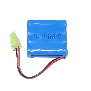 RC Radiostyrt Batteri NiMH - 9,6V 650mAh - TW