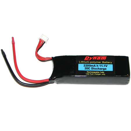 Bild p� Batteripack Li-PO - Batteri 11,1V 2200mAh - 20C