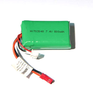 Bild p� Batteripack Li-PO - Batteri 7,4V 800mAh - Lama V3 mfl.