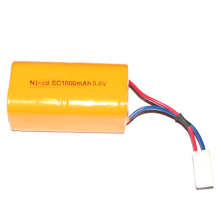 Bild p� Batteripack NiCD - Batteri 9,6V 1800mAh - DH - Rocket m.fl.