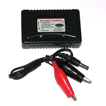 Bild p� Batteriladdare - 7,4V-11,1V - LiPo, LiIon - 2-3 Celler