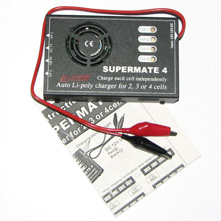 Bild p� Batteriladdare - 7,4V-14,8V - LiPo, LiIon - 2-4 Celler