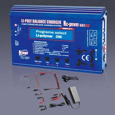 Bild p� Automatisk batteriladdare - Digital - (Li-Po, Ni-Mh, Ni-Cd)