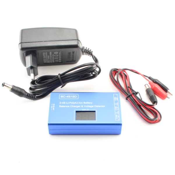 RC Radiostyrt Batteriladdare - 7,4V-14,8V LiPo, LiIon - TS