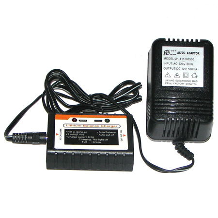 Bild p� Batteriladdare - Balansladdare LI-PO 7,4V - 2 Cells