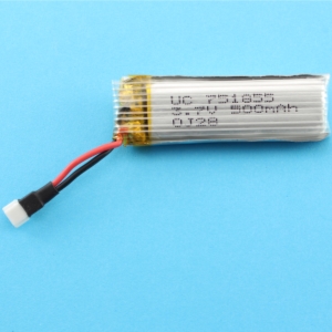 RC Radiostyrt Batteri - 3,7V 500mAh LiPo - Q282-G-15 - WL