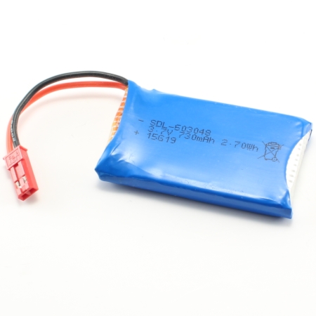 RC Radiostyrt Batteri - 3,7V 730mAh LiPo - WL