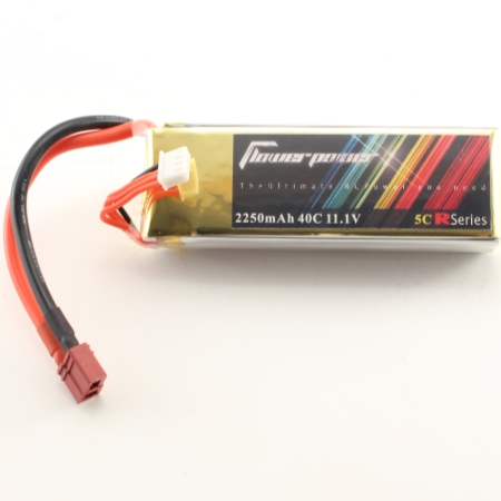 RC Radiostyrt Batteripack Li-PO - Batteri 11,1V 2250mAh - 40C