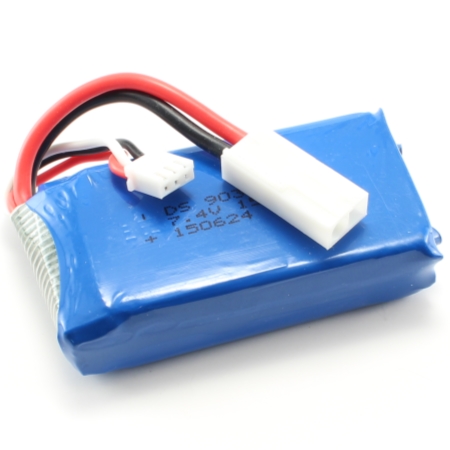 RC Radiostyrt Batteri - 7,4V 1500mAh LiPo - FL