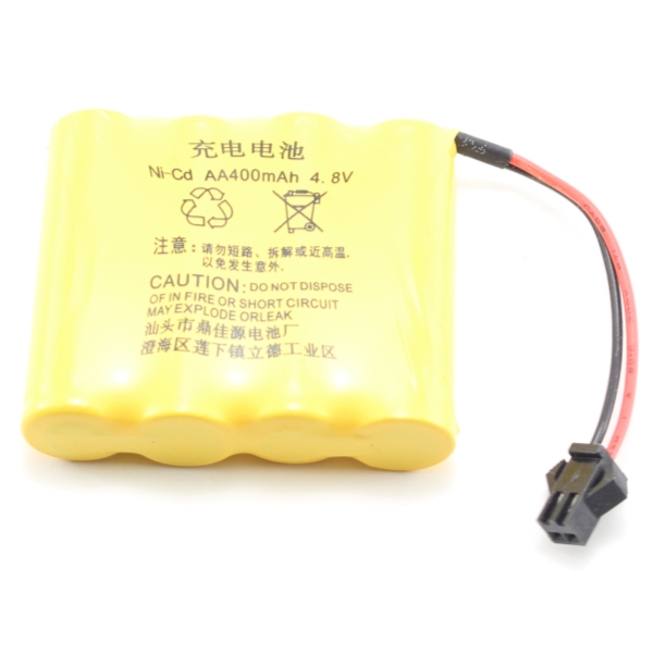 RC Radiostyrt Batteri - 4,8V 400mAh NiCD E520-003