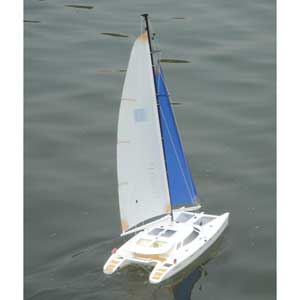 Thumbnail 734 f�r Radiostyrd segelb&aring;t - Katamaran Beili Gemeni - 3ch - RTF