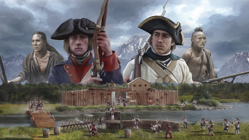 Byggmodell - The Last Outpost 1754-1763 - 1:72 - Italieri