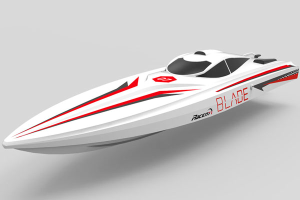 Borstlösa RC båtar - Blade 60 BL - Borstlöst paket - 2,4Ghz - RTR
