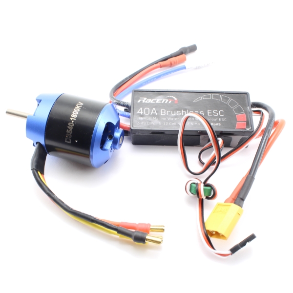Bild p� Brushless combo - 40A, Vattenkyld - Vol