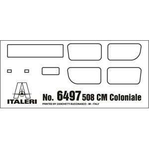 Modellbil - 508 CM Coloniale - Italeri - 1:35