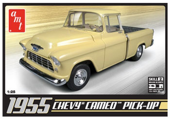 Bild p� Byggmodellbil - CHEVY CAMEO 1955 (inkl.motor) - AMT - 1:25