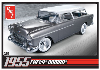 Bild p� Byggmodellbil - CHEVY Nomad 1955 - AMT - 1:25