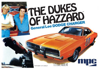 Bild p� Modellbil - GENERAL LEE DODGE CHARGER 1969 - MPC - 1:25