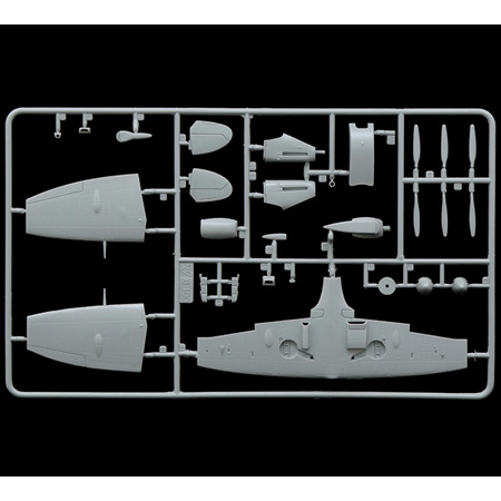 Modellflygplan - Spitfire Mk.Vb - Italeri - 1:72