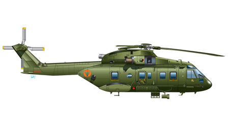 Thumbnail 734 f�r Modellhelikopter - AgustaWestland AW101 (Skyfall 007) - Italeri - 1:72