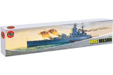 RC Radiostyrt Byggmodell stridsfartyg - HMS Nelson - 1:600