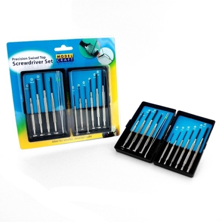 RC Radiostyrt Byggmodell verktyg - Precision screwdriver set - 11 pc PROMO