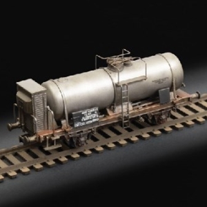 Bild p� Byggsats J&auml;rnv&auml;gsvagn - M Tank- 1:87 / H0 - Italeri