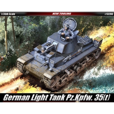 RC Radiostyrt Byggsats Stridsvagn - Panzerkampfwagen 35 (t) - 1:35