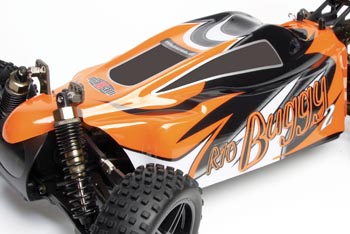RC Radiostyrt C0300-03071 - Painted  Body Shell R10 Buggy