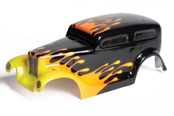 Bild p� C0300-03471 - Painted Body Shell R10 Hot Rot