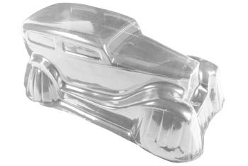 Bild p� C0300-03472 - Clear Body Shell R10 Hot Rot