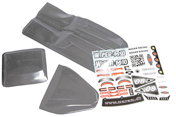 Bild p� C0300-13002 - 1:10 Wiper clear bodyshell without top lame